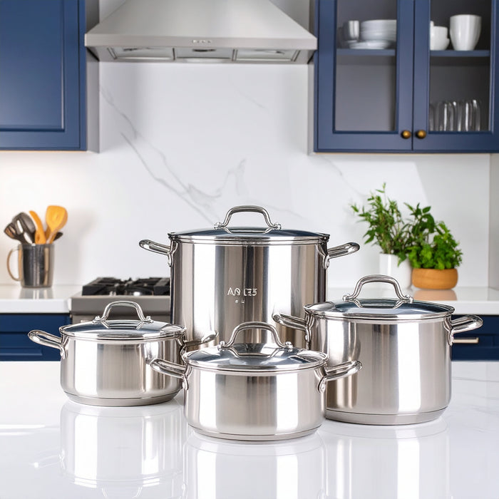 All-Clad D5 Stainless Steel Cookware Set (10-Piece)