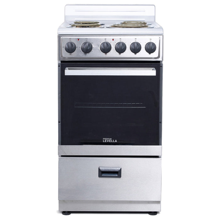20″ 4 Burners Freestanding Electric Stove