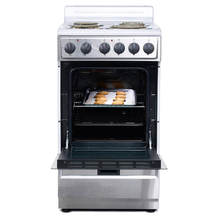 20″ 4 Burners Freestanding Electric Stove