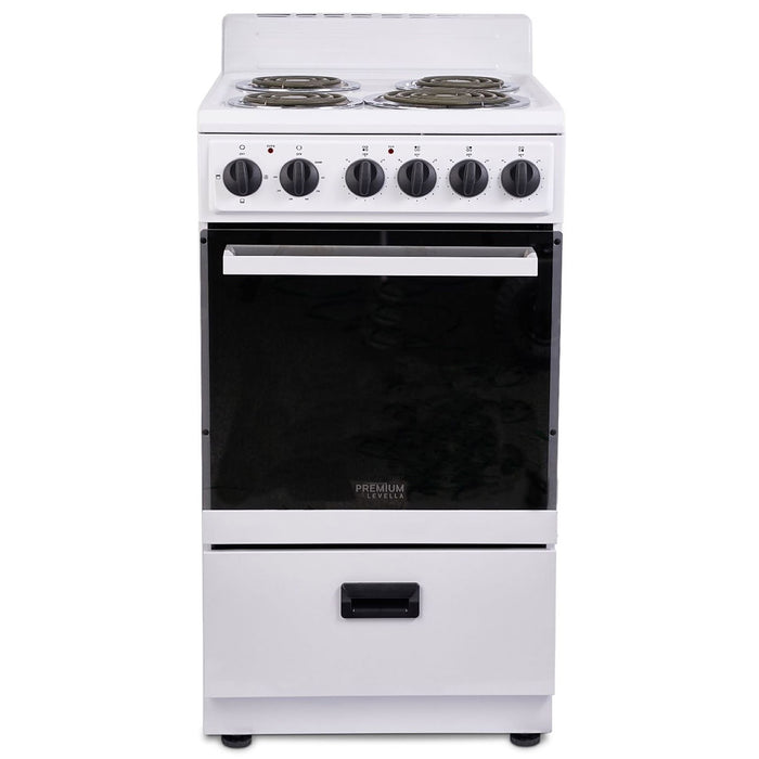 20″ 4 Burners Freestanding Electric Stove