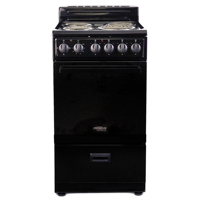24″ 4 Burners Freestanding Electric Stove