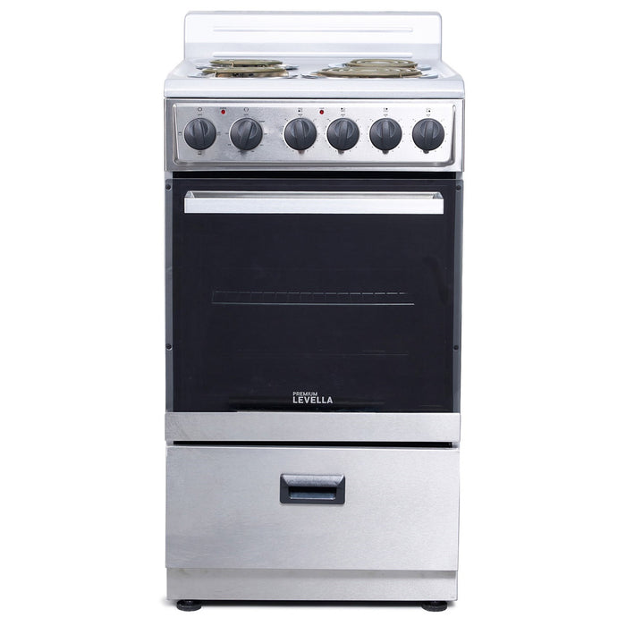 24″ 4 Burners Freestanding Electric Stove