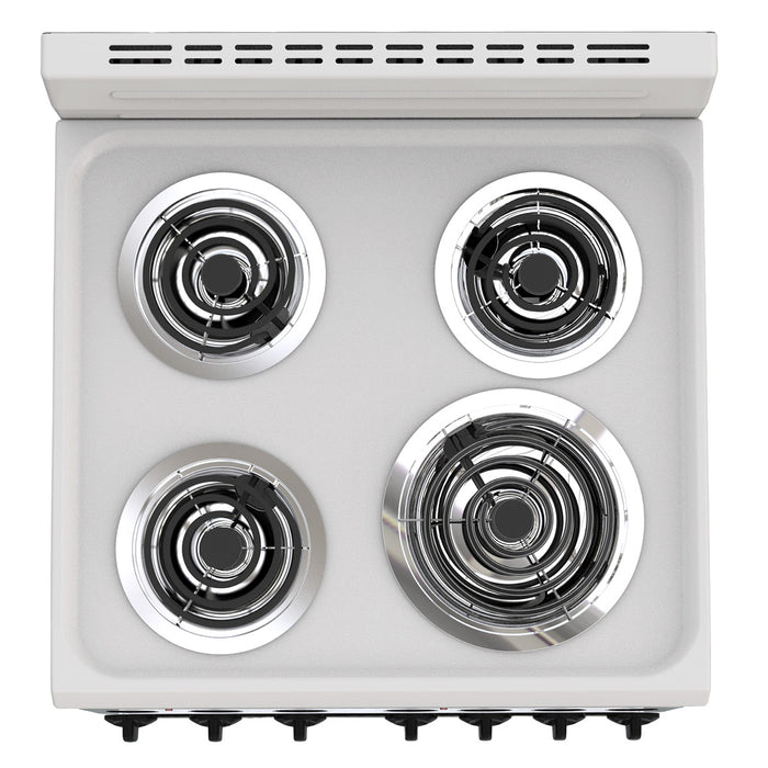 24″ 4 Burners Freestanding Electric Stove