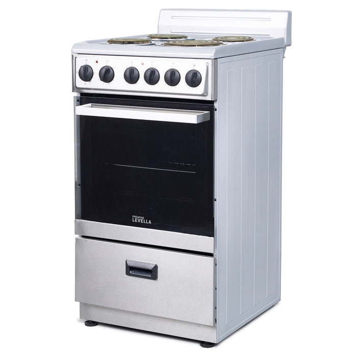 24″ 4 Burners Freestanding Electric Stove