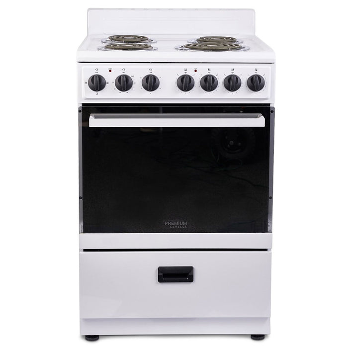 24″ 4 Burners Freestanding Electric Stove