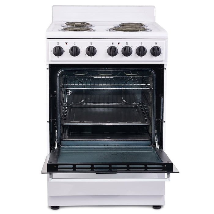 24″ 4 Burners Freestanding Electric Stove