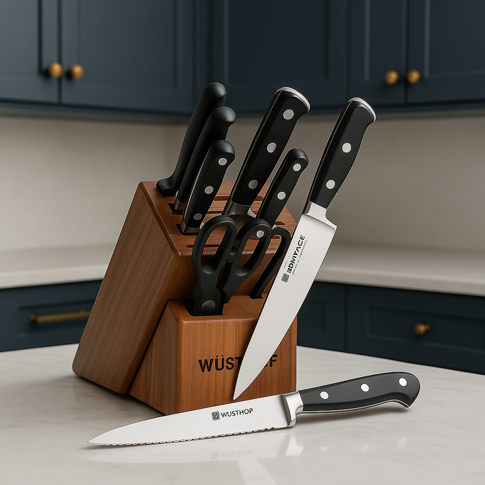 Wüsthof Classic 7-Piece Knife Block Set